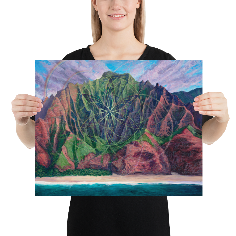 Kalalau Stargate Open Edition 16" x 20"