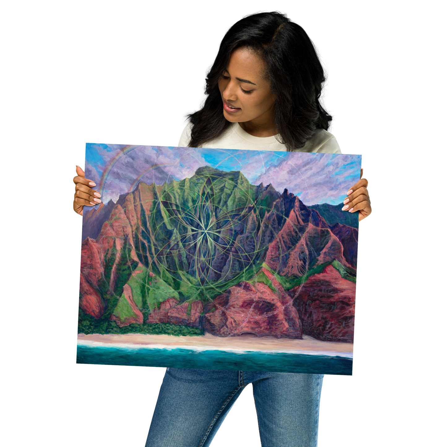 Kalalau Stargate Open Edition 16" x 20"